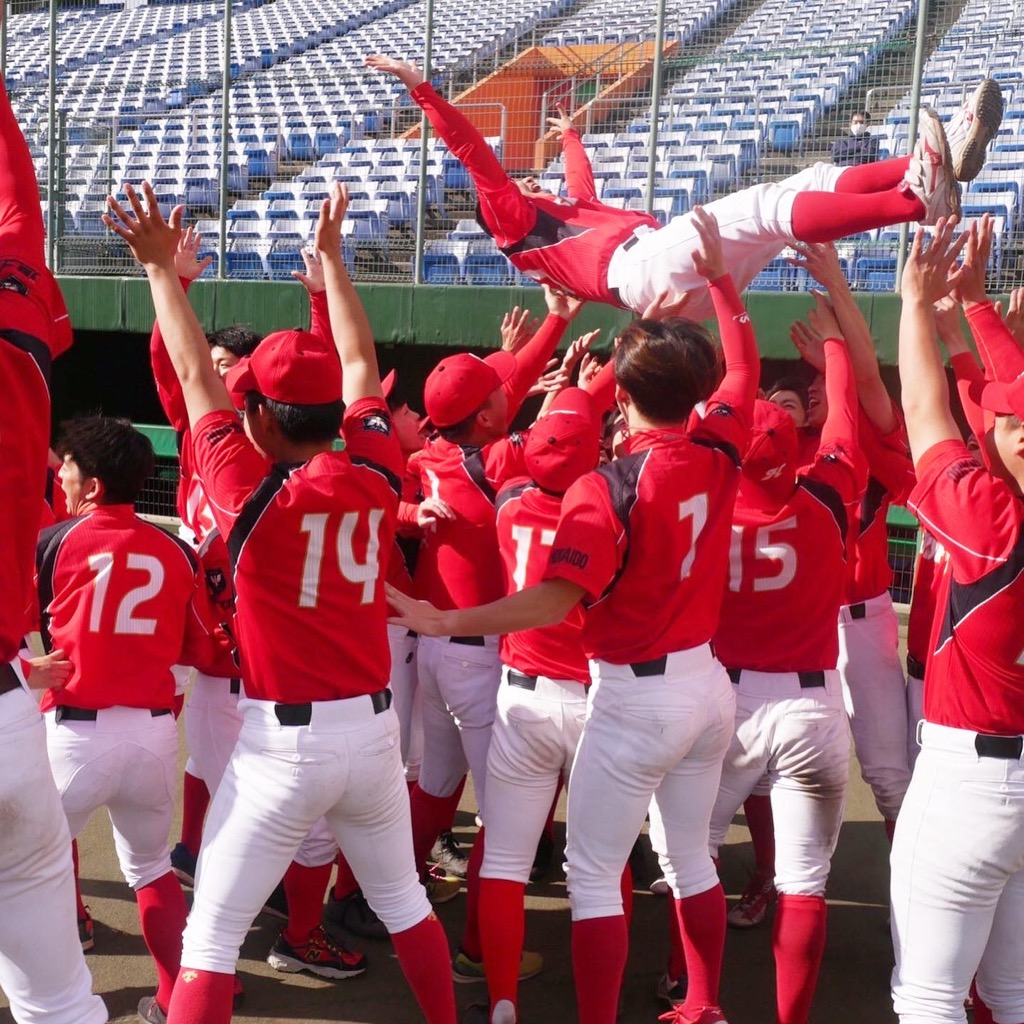 祝 野球部 全国制覇達成 北海道スポーツ専門学校